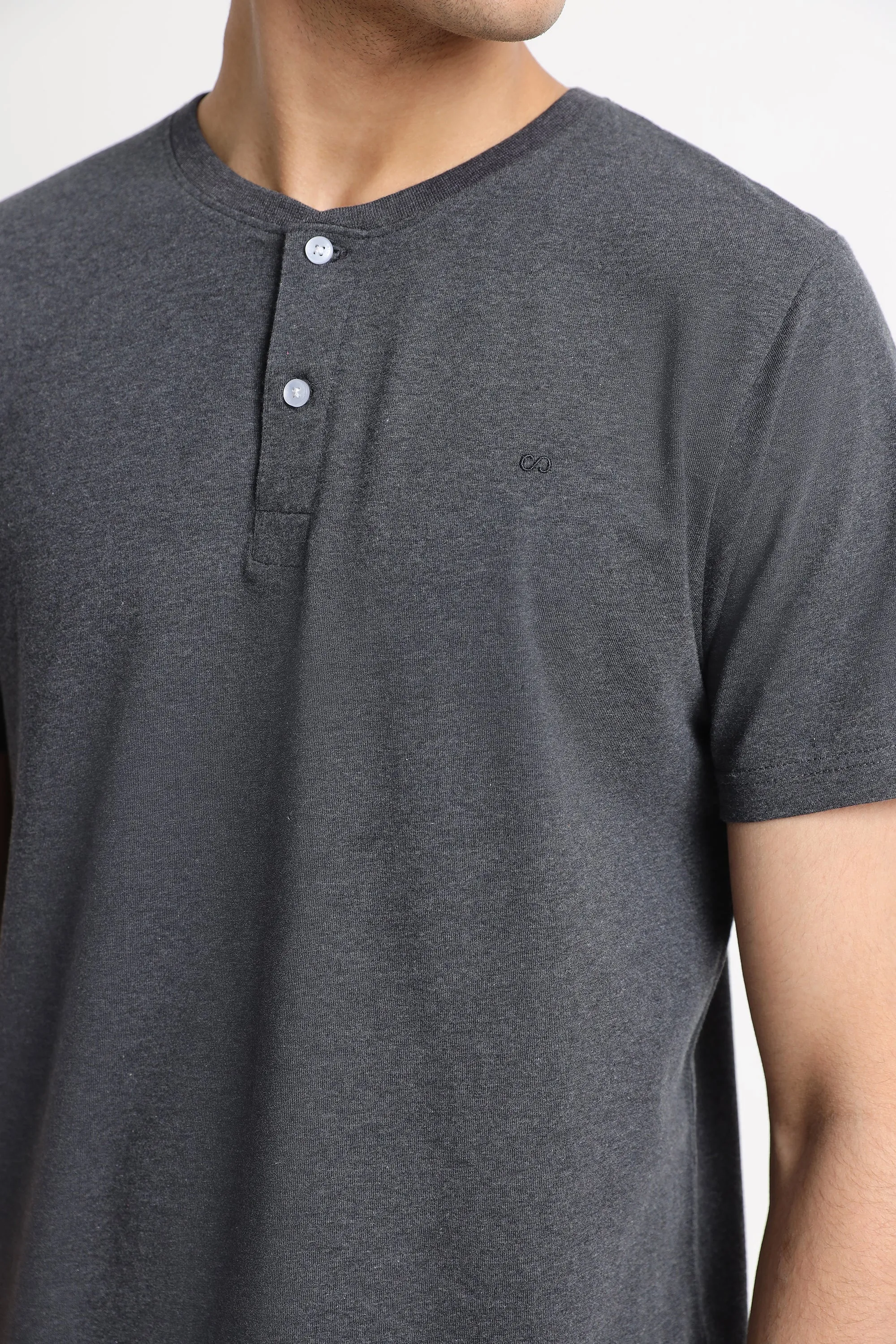 The Charcoal Grey Henley