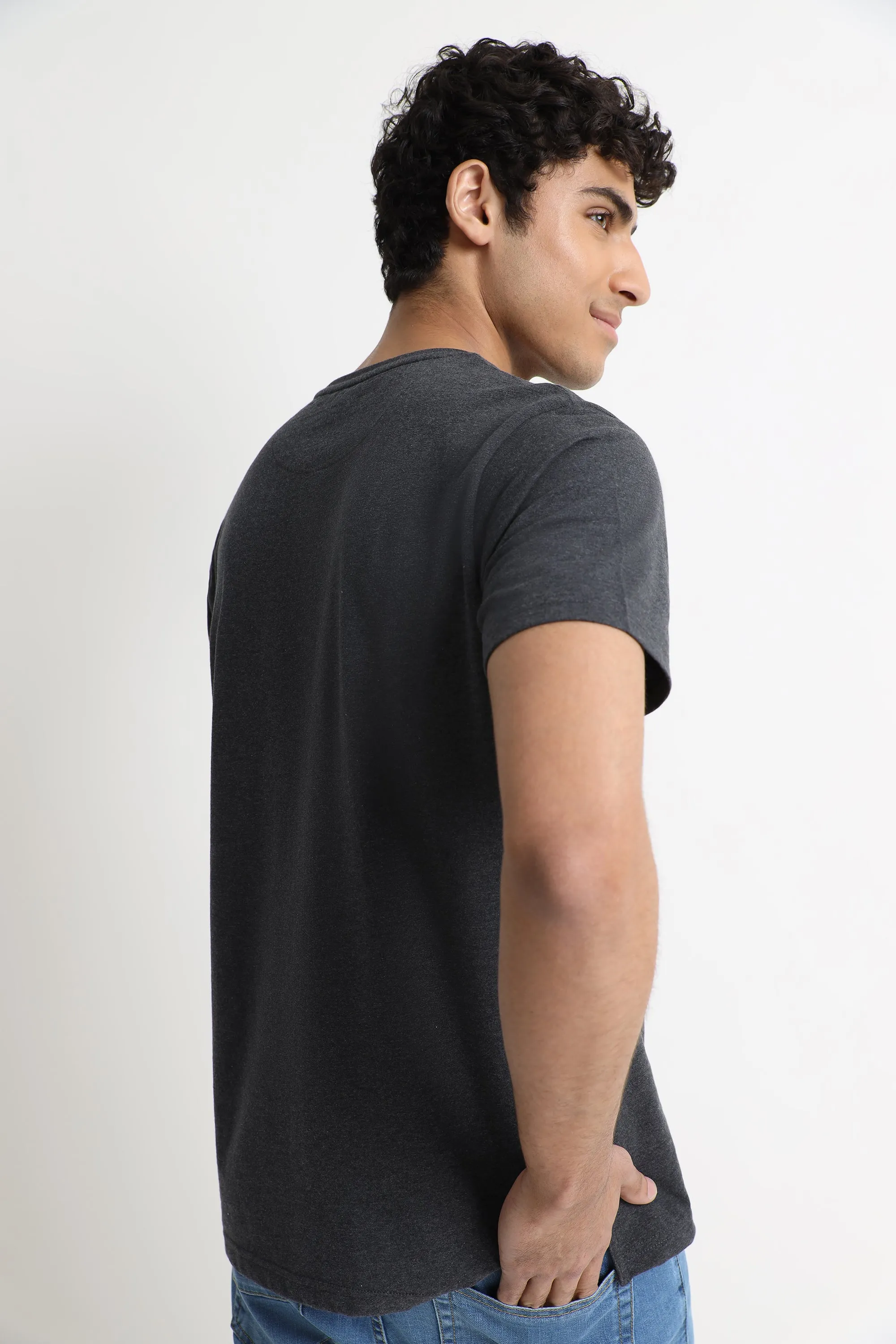 The Charcoal Grey Henley