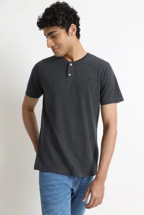 The Charcoal Grey Henley