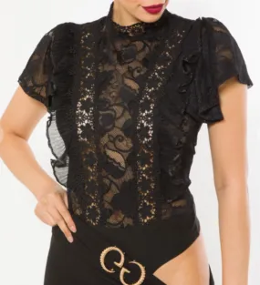 Tina's Lace Body Suit
