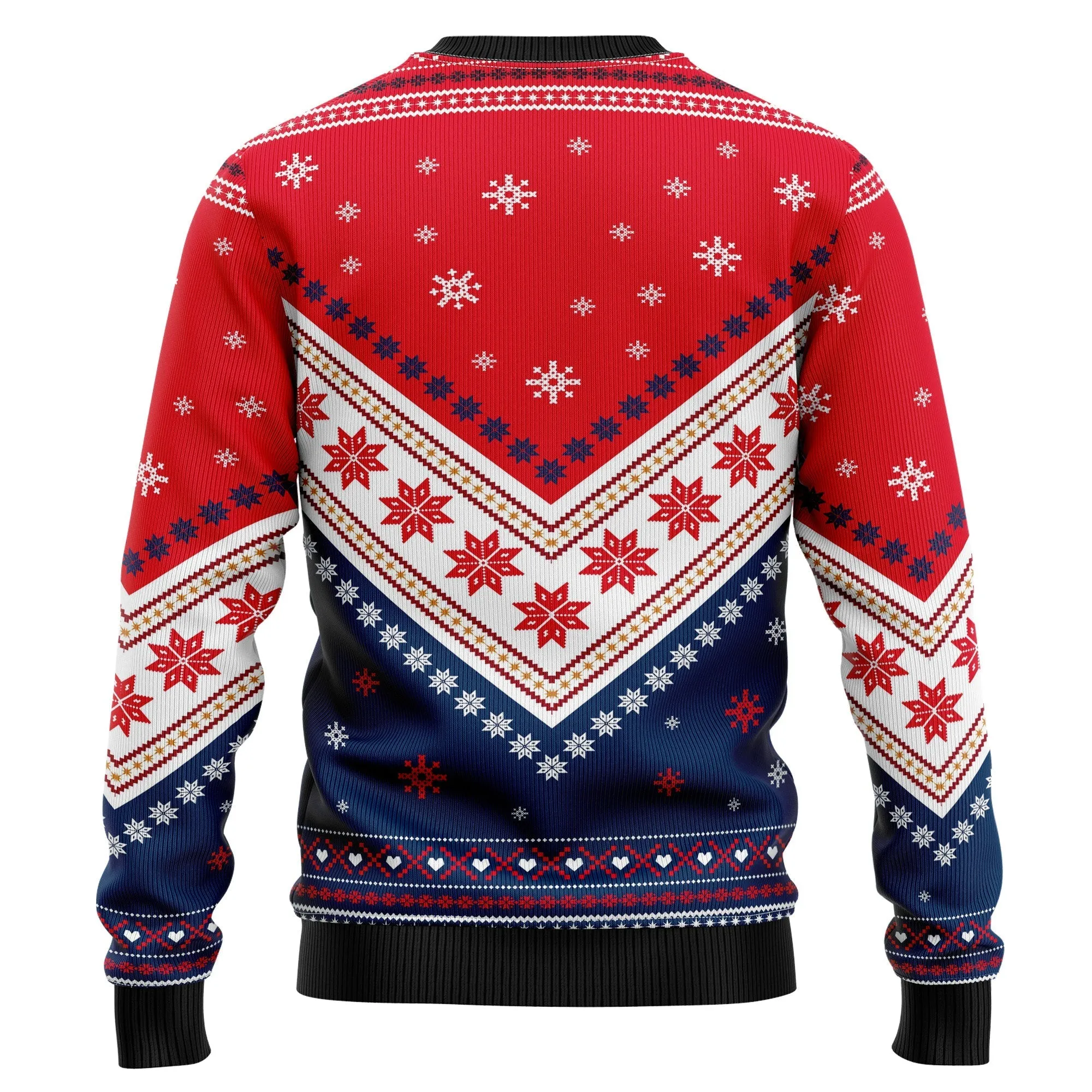 Ugly Sweater JulesRoche All-Over Print Cozy Holiday Top