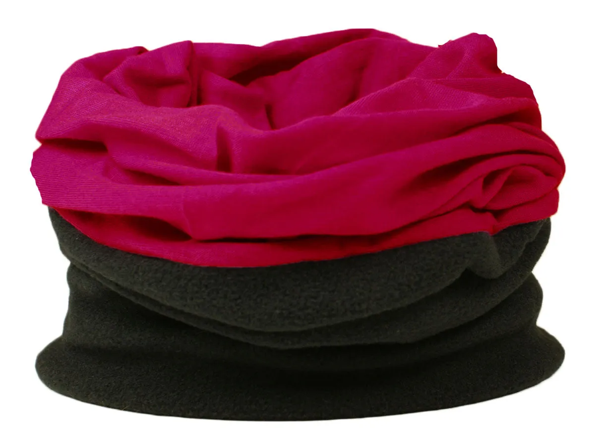 Unisex Fleece Lined Printed Multifunctional Snood