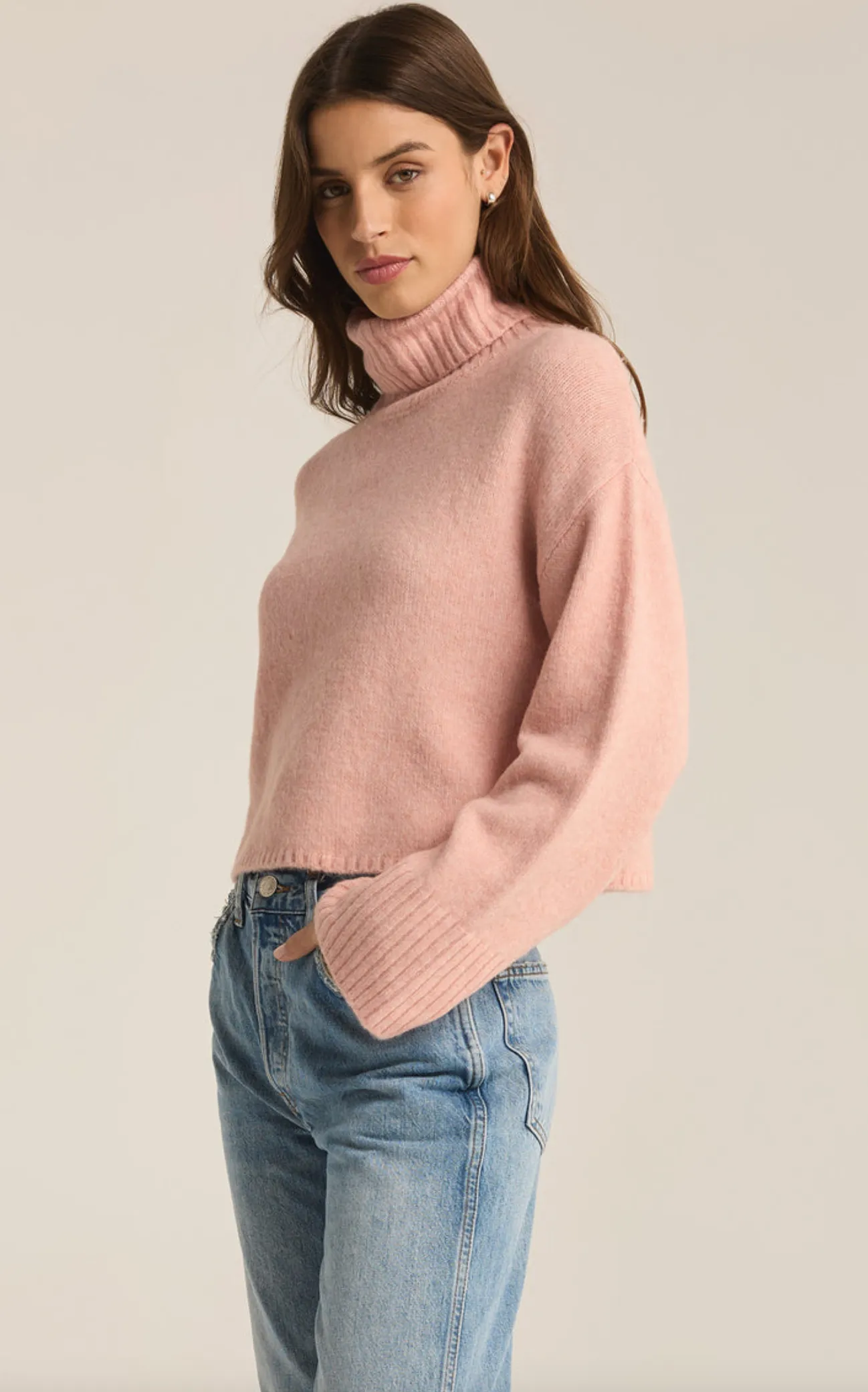 Ursa Sweater, Cashmere Pink by Z Supply *final sale