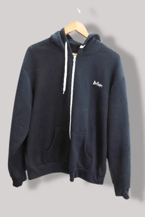 Vintage 90's Lee Cooper large black hoodie