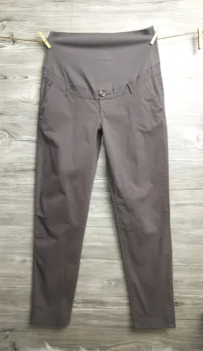 WOMENS SIZE MEDIUM - THYME MATERNITY, Casual Dress Pants, Full Belly Panel, VGUC B11