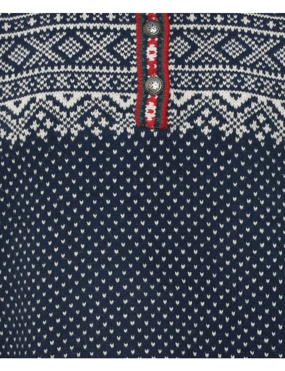Wool L.L. Bean Nordic Jumper - L